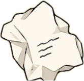Papel amarrotado