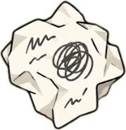 Papel amarrotado